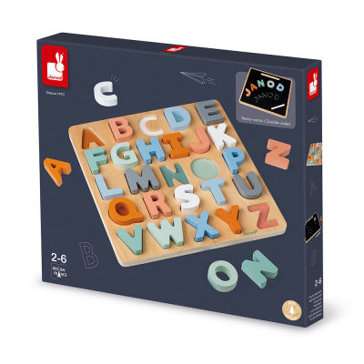 JANOD - PUZZLE ALPHABET SWEET COCOON - UN MONDE RIGOLO